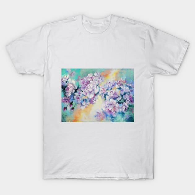 Peonies. Flowers T-Shirt by Vita Schagen